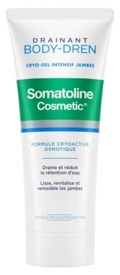 Somatoline Cosmetic Drenante Corpo-Dren Cryo-Gel Intensif Jambes 200 ml