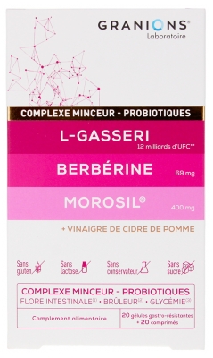 Granions Complexe Minceur 20 Gélules + 20 Comprimés