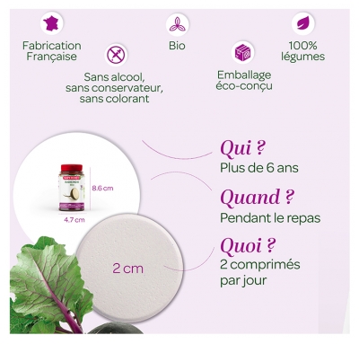 Superdiet Radis Noir Bio 45 Comprimés