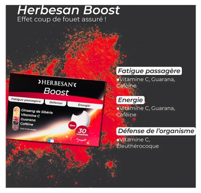 Herbesan Boost 30 Comprimés à Croquer