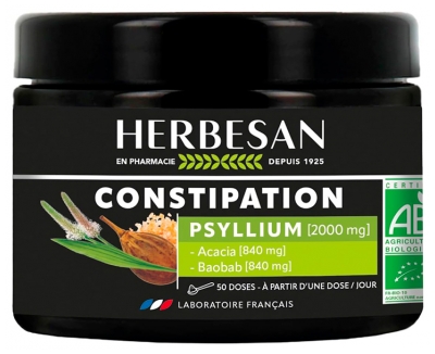 Herbesan Aizcietējums Psyllium 2000 mg Bio 184 g