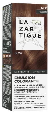 Lazartigue Émulsion Colorante - Coloration : 6.00 Blond Foncé