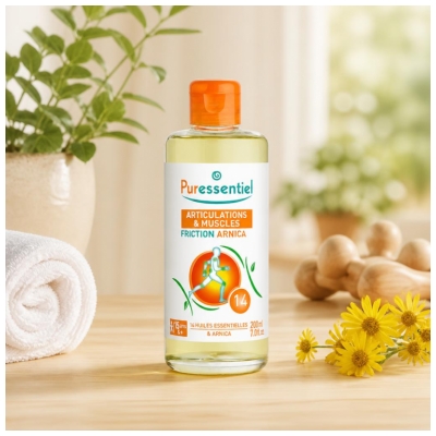Puressentiel Gelenke und Muskeln Reibung Arnika 200 ml