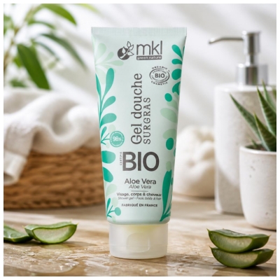 MKL Green Nature Gel Douche Surgras Aloe Vera Bio 200 ml