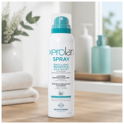 Isispharma Xerolan Atjaunojošs Nomierinošs Emolients Aerosols 150 ml