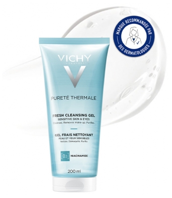 Gel de Curățare Proaspăt Vichy Pureté Thermale 200 ml
