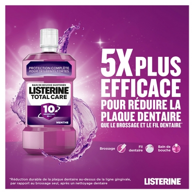 Listerine Total Care Bain de Bouche Quotidien 250 ml