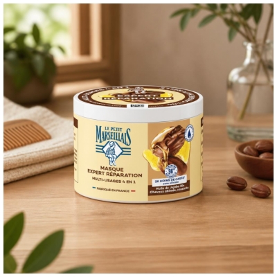 Le Petit Marseillais Masque 4en1 Expert Réparation Jojoba 370 ml