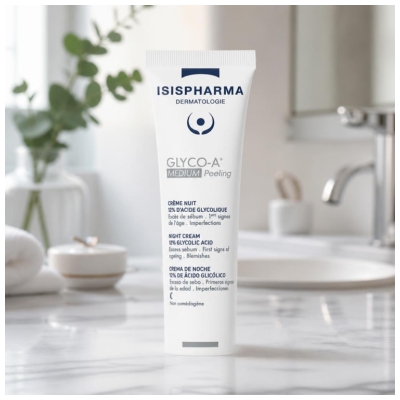 Isispharma Glyco-A Medium Pīlings Nakts Krēms 30 ml