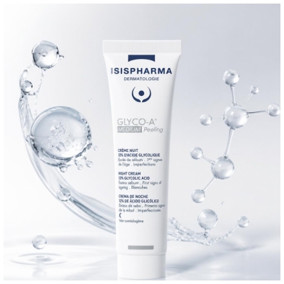Isispharma Glyco-A Medium Pīlings Nakts Krēms 30 ml