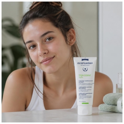 Isispharma Teen Derm Hydra Raminamasis kompensuojamasis drėkintuvas 100 ml