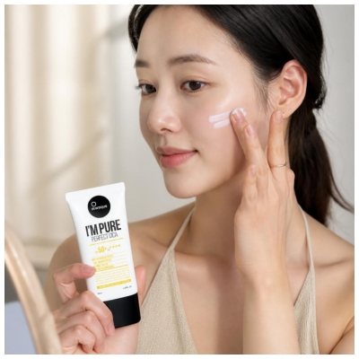 Suntique I'm Pure Perfect Cica Krema za sončenje SPF50+ 50 ml