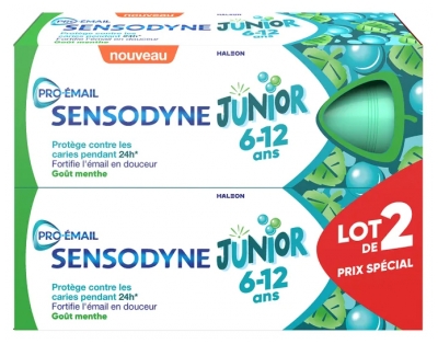 Sensodyne Pro-Émail Junior dantų pasta rinkinys (2 x 50 ml)