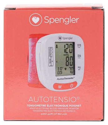 Spengler-Holtex Autotensiometer Elektronisches Handgelenk-Blutdruckmessgerät - Farbe: Koralle