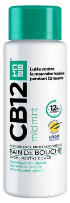 CB12 Mild Mint 12 Heures Bain de Bouche 250 ml