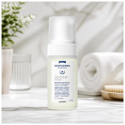 Isispharma Glyco-A Foamer Mirdzumu Nodrošinošs Attīrīšanas Līdzeklis 100 ml
