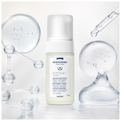 Isispharma Glyco-A Foamer Mirdzumu Nodrošinošs Attīrīšanas Līdzeklis 100 ml