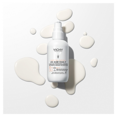 Fluid de zi Anti-Fotopătare Vichy Capital Soleil UV-Age SPF50+ 80 ml