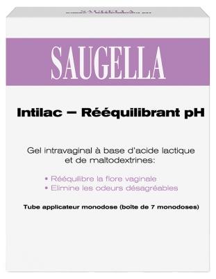 Saugella Intilac Rééquilibrant pH 7 Monodoses de 5 ml