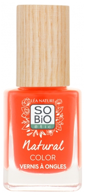 Léa Nature SO BIO étic Naturalny Kolor Lakieru do Paznokci 11 ml - Kolor: 30: Orange Pop