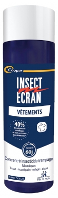 Insect Ecran Vêtements Concentré Insecticide Trempage 200 ml