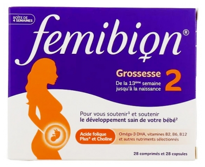 Femibion Zwangerschap 2 - 28 Tabletten & 28 Capsules