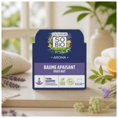 Léa Nature SO BIO étic Aroma Bálsamo Calmante Doce Noite Bio 40 ml
