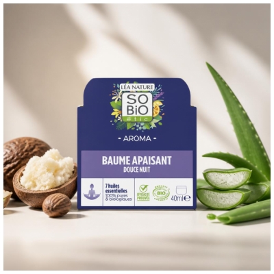 Léa Nature SO BIO étic Aroma Bálsamo Calmante Doce Noite Bio 40 ml