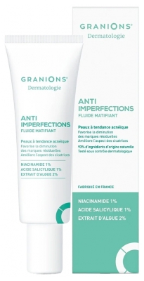 Granions Dermatologie Przeciw Niedoskonałościom Fluid Matujący 40 ml