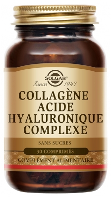 Solgar Kwas Hialuronowy 120 mg 30 Tabletek