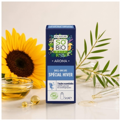 Léa Nature SO BIO étic Aroma SOS Talvi Erikois Roll-On Bio 5 ml