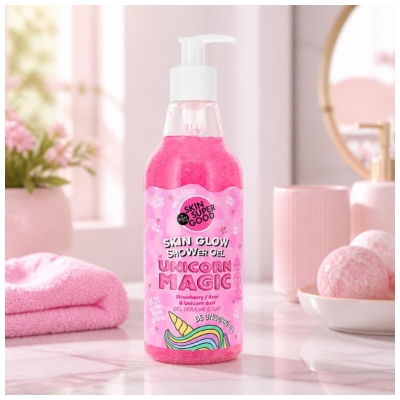 Organic Shop Skin Super Good Unicorn Magic Glødende Shower Gel 500 ml