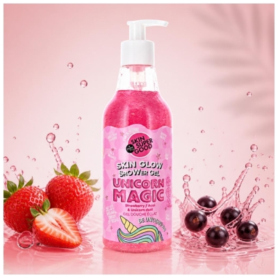Organic Shop Skin Super Good Unicorn Magic Glødende Shower Gel 500 ml