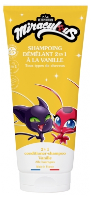 Le Comptoir du Bain Miraculous Shampoing Démêlant 2en1 Vanille 200 ml