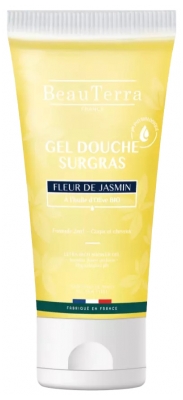 BeauTerra Gel Douche Surgras Fleur de Jasmin 200 ml