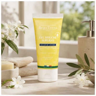 BeauTerra Taukskābes Dušas Želeja Jasmīna Zieds 200 ml