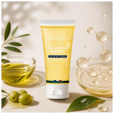 BeauTerra Taukskābes Dušas Želeja Jasmīna Zieds 200 ml