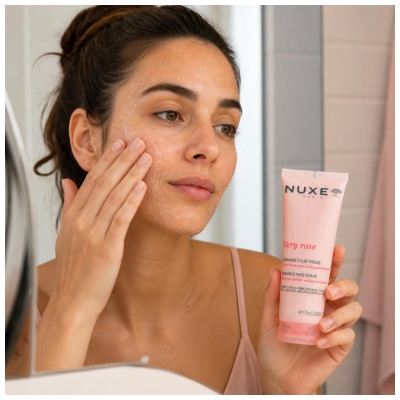 Nuxe Very Rose Ansigtsscrub Glans 75 ml