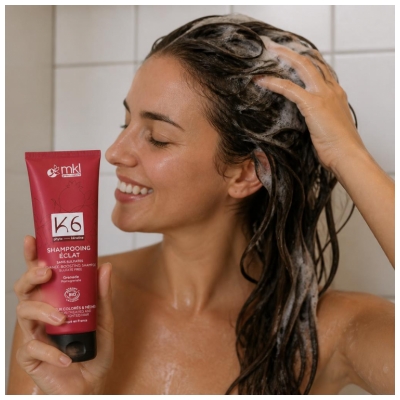 MKL Green Nature K6 Bio Kiiltoa Antava Shampoo Värjätyille Hiuksille 250 ml