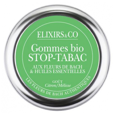 Elixirs & Co Organiczne Żelki Stop Paleniu o Smaku Cytryny i Melisy 45 g