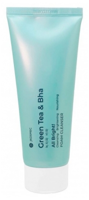 all Bright Espuma Limpiadora Té Verde y Bha 180 ml