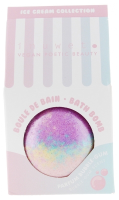 Inuwet Boule de Bain 120 g - Parfum : Bubble Gum