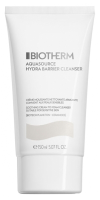 Biotherm Aquasource Zklidňující čisticí pěnivý krém 150 ml