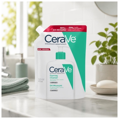 CeraVe Schaumfestiger Öko-Recharge Gel 473 ml