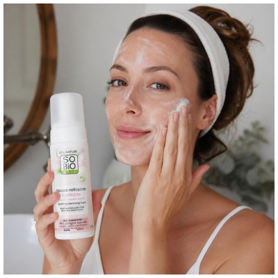 Léa Nature SO BIO étic Mousse Nettoyante Apaisante Bio 150 ml