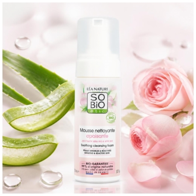 Spuma de Curățare Calmanta Bio Léa Nature SO BIO étic 150 ml