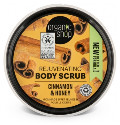 Organic Shop Scrub Corpo Cannella e Miele 250 ml