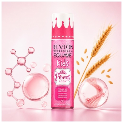 Revlon Professional Equave Kids Princess Look Tratamiento Desenredante Perfume de Fresa 200 ml