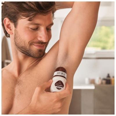 Rogé Cavaillès Homme Deodorant Dermato Peaux Sensibles 48H Roll-On 2 x 50 ml