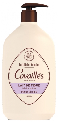 Cavaillès Lait Bain Douche Peaux Sèches Lait de Figue 1 L
